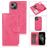 Mobigear Wallet Housse iPhone 15 Plus Etui avec Coque Détachable Porte-Monnaie - Rose