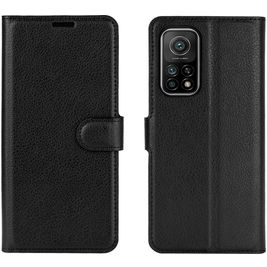 Mobigear Classic Housse Xiaomi Mi 10T Etui Porte-Monnaie - Noir