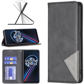 Mobigear Rhombus Slim Housse Realme 9 Pro Plus Etui - Noir