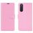 Mobigear Classic Housse Sony Xperia 5 II Etui Porte-Monnaie - Rose