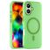 Mobigear Shockproof Coque iPhone 17 MagSafe Coque arrière Rigide - Vert