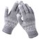 Mobigear Stretch - Gants Tactiles - One-Size - Gris