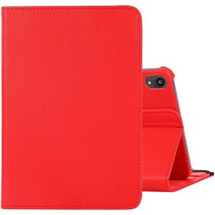 Mobigear DuoStand Coque iPad Mini 6 (2021) Etui Rotatif - Rouge