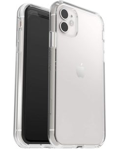 OtterBox React Coque Transparente iPhone 11 Coque arrière Rigide Anti-Chocs - Transparent