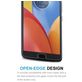 Mobigear Motorola Moto E4 Verre trempé Protection d'écran - Compatible Coque