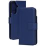 Mobiparts Wallet Housse Samsung Galaxy A57 Etui en Cuir Véritable Porte-Monnaie - Bleu