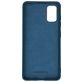 Mobiparts Coque Samsung Galaxy A41 Coque arrière en Silicone - Blueberry Blue