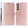 Mobigear Butterfly Housse Samsung Galaxy A26 Etui Porte-Monnaie - Rose doré