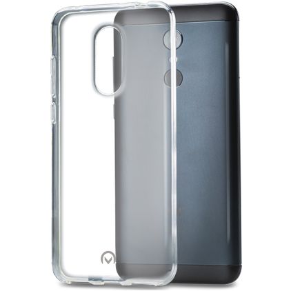 Mobilize Gelly Coque Transparente Xiaomi Redmi 5 Plus Coque arrière en TPU Souple - Transparent