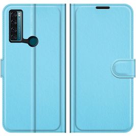Mobigear Classic Housse TCL 20 SE Etui Porte-Monnaie - Bleu