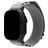 Mobilize Alpine Bracelet Nylon Apple Watch Fermeture boucle ardillon - 42/41/40/38 mm - Light Grey