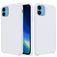 Mobigear Rubber Touch Coque iPhone 11 Coque arrière en Silicone - Blanc