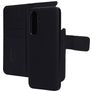 Mobiparts Housse Samsung Galaxy A37 Etui avec Coque Détachable en Cuir Véritable Porte-Monnaie - Noir