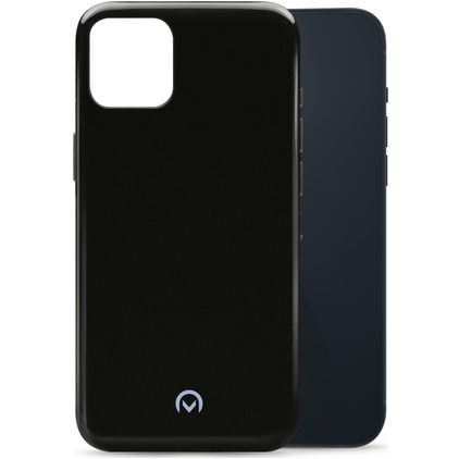 Mobilize Gelly Coque iPhone 14 Pro Coque arrière en TPU Souple - Noir