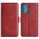 Mobigear Slim Magnet Housse Motorola Moto G71 5G Etui Porte-Monnaie - Rouge
