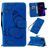 Mobigear Butterfly Housse iPhone 11 Etui Porte-Monnaie - Bleu