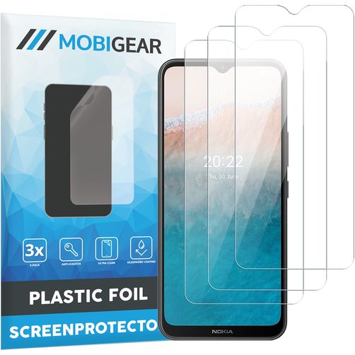 Mobigear Nokia C21 Plus Protection d'écran Film - Compatible Coque (Lot de 3)