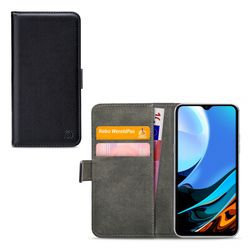 Mobilize Classic Gelly Wallet Housse Xiaomi Redmi 9T Etui Porte-Monnaie - Noir