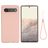 Mobigear Rubber Touch Coque Google Pixel 6 Coque arrière en Silicone - Rose