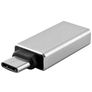 Mobigear Alu - Adaptateur USB-C vers USB-A - Argent