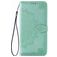 Mobigear Mandala Motorola One Fusion Plus Étui Portefeuille - Turquoise