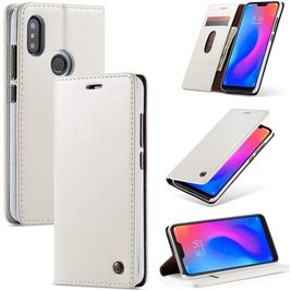 Caseme 003 Housse Xiaomi Redmi 6 Pro Etui Porte-Monnaie - Blanc Caseme 003 Housse Xiaomi Redmi 6 Pro Etui Porte-Monnaie - Blanc