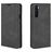 Mobigear Retro Slim Housse OnePlus Nord Etui Porte-Monnaie - Noir