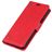 Mobigear Ranch Motorola One Power Étui Portefeuille - Rouge
