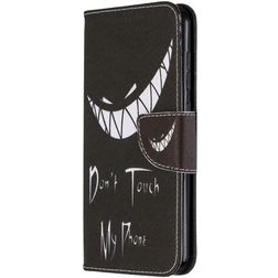 Mobigear Design Housse Nokia 2.3 Etui Porte-Monnaie - Do Not Touch