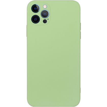 Mobigear Colors Coque iPhone 15 Pro Max Coque arrière en TPU Souple - Vert