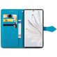 Mobigear Mandala Housse HONOR 70 Etui Porte-Monnaie - Bleu