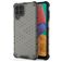 Mobigear Honeycomb Coque Samsung Galaxy M33 Coque arrière Rigide Anti-Chocs - Noir