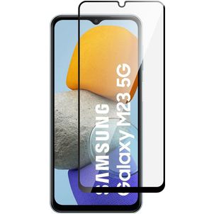 Mobigear Premium Samsung Galaxy M23 Verre trempé Protection d'écran - Compatible Coque - Noir