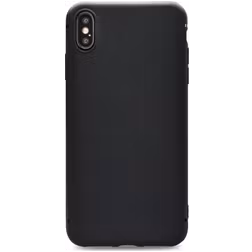 Xccess Invisible Thin Coque iPhone XS Max Coque arrière en TPU Souple Extra-fin - Noir