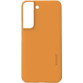 Nudient Thin Precise Coque Samsung Galaxy S22 Coque arrière Rigide - Saffron Yellow