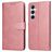 Mobigear Wallet Housse Samsung Galaxy A36 Etui Porte-Monnaie - Rose doré