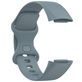 Mobigear Sport Dual Bracelet Silicone Fitbit Charge 5 Fermeture à clou et passant - Spring Purple