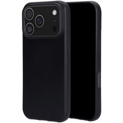 Mobiparts Classic Coque iPhone 18 Pro Coque arrière en TPU Souple - Noir