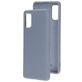 Mobiparts Coque Samsung Galaxy A41 Coque arrière en Silicone - Royal Grey