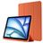 Mobigear Tri-Fold Gel Coque iPad Air 11 Pouces (2024) Etui en TPU,Similicuir + Porte-crayon - Orange