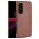 Mobigear Croco Coque Sony Xperia 1 III Coque arrière Rigide - Marron