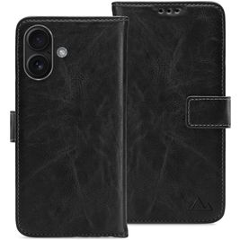 My Style Flex Wallet Housse iPhone 17 Etui Porte-Monnaie - Noir