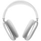 Mobigear Colors Coque Apple AirPods Max Coque en Silicone Souple - Blanc