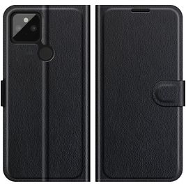 Mobigear Classic Housse Google Pixel 5a 5G Etui Porte-Monnaie - Noir