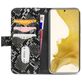 Mobilize Magnet Zipper Housse Samsung Galaxy S22 Etui avec Coque Détachable Porte-Monnaie - Noir