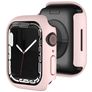 Mobigear Colors Coque Apple Watch - 45 mm Thin Coque Rigide - Rose