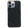 Mobigear Wavy iPhone 14 Pro Plastique rigide Coque arrière - Noir