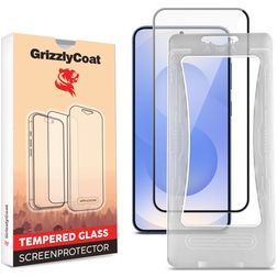 GrizzlyCoat Easy Align Samsung Galaxy S26 Plus Verre trempé Protection d'écran - Compatible Coque + Cadre d'installation