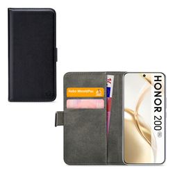 Mobilize Classic Gelly Wallet Housse HONOR 200 Etui Porte-Monnaie - Noir