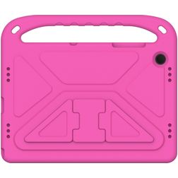 Mobigear AeroArmor Samsung Galaxy Tab A9 Plus (2023) Housse pour tablette enfant avec poignée + Porte-stylet - Rose